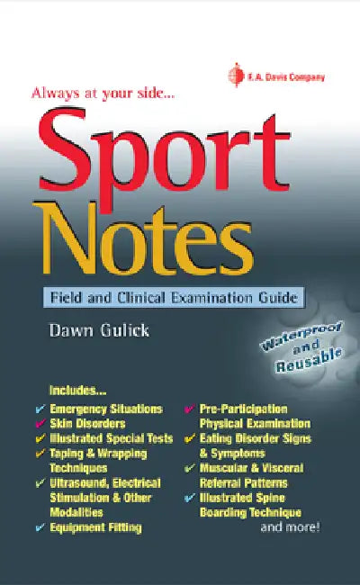 Buy Sport Notes (English, Dawn T. Gulick) — BookShops.in