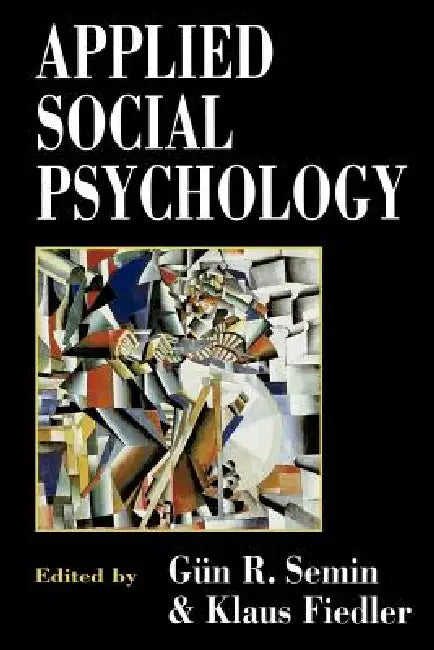 Buy Applied Social Psychology (English, Gun Semin | Klaus Fiedler) — BookShops.in