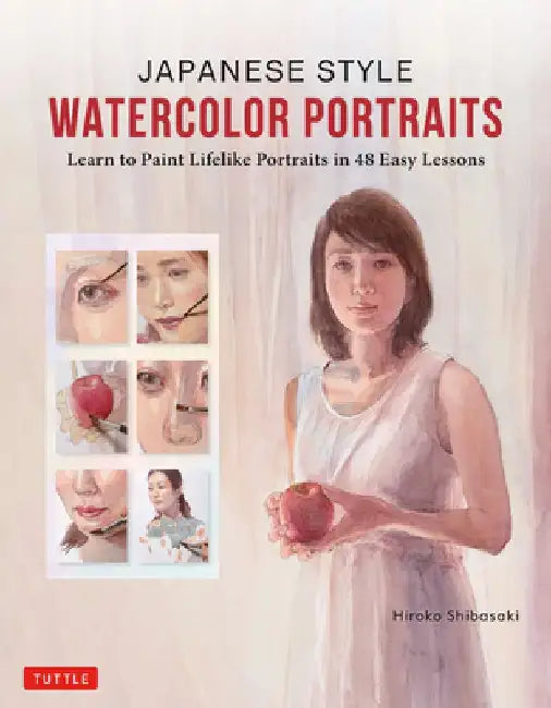 Buy Japanese Style Watercolor Portraits (English, Hiroko Shibasaki) — BookShops.in