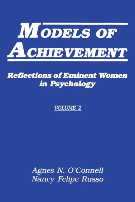 Buy Models of Achievement (English, Agnes N. O'Connell | Nancy Felipe Russo) — BookShops.in