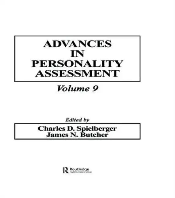 Buy Advances in Personality Assessment (English, Charles D. Spielberger | James N. Butcher) — BookShops.in