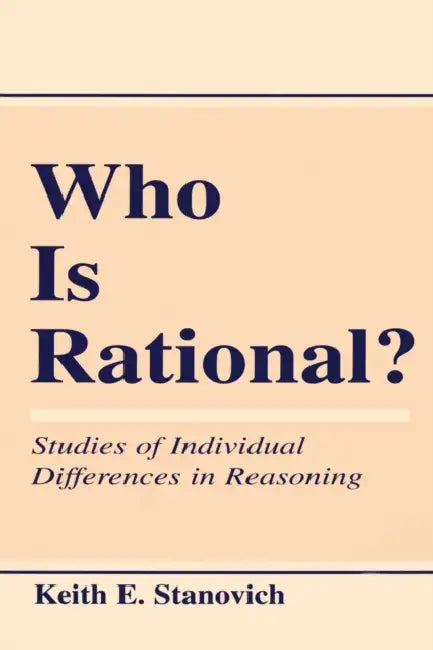 Who Is Rational? (English, Keith E. Stanovich)