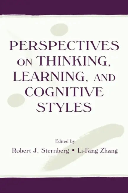 Perspectives on Thinking, Learning, and Cognitive Styles (English, Robert J. Sternberg | Li-Fang Zhang)