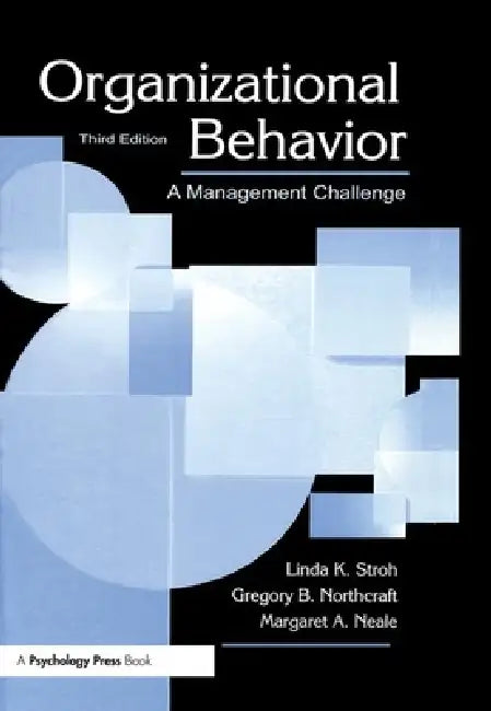 Buy Organizational Behavior (English, Linda K. Stroh | Gregory B. Northcraft | Jerald Greenberg) — BookShops.in