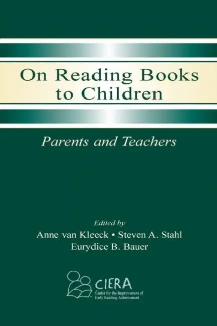 Buy On Reading Books to Children (English, Anne Van Kleeck | Steven a. Stahl | Eurydice B. Bauer) — BookShops.in