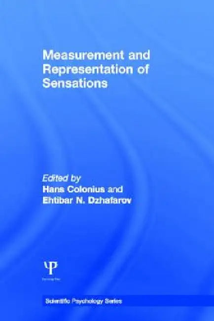 Measurement and Representation of Sensations (English, Hans Colonius | Ehtibar N. Dzhafarov)