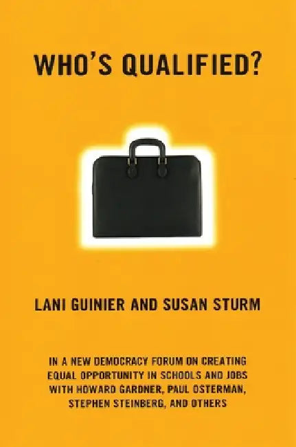 Buy Who's Qualified? (English, Lani Guinier | Susan Sturm) — BookShops.in
