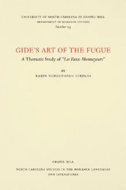 Buy Gide's Art of the Fugue (English, Karin Nordenhaug Ciholas) — BookShops.in