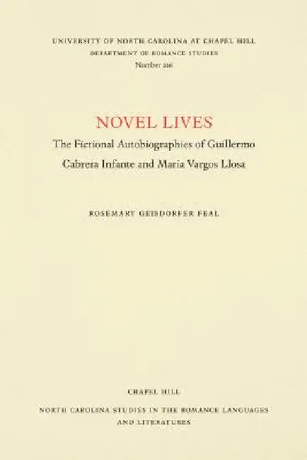 Buy Novel Lives (English, Rosemary Geisdorfer Feal) — BookShops.in