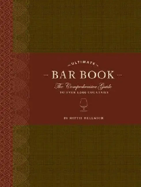 The Ultimate Bar Book (English, Mittie Hellmich)