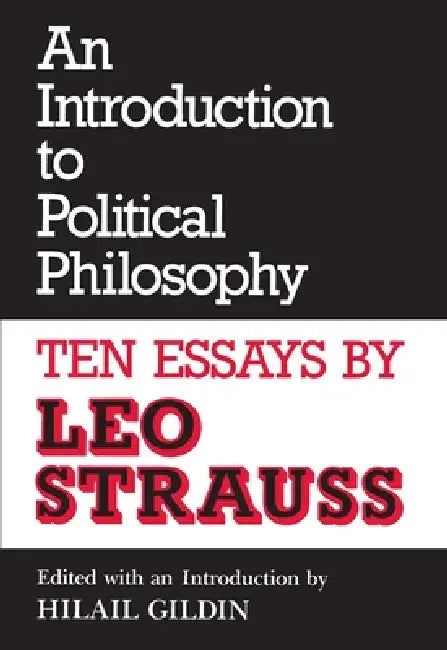 Buy An Introduction to Political Philosophy (English, Leo Strauss | Hilail Gildin) — BookShops.in