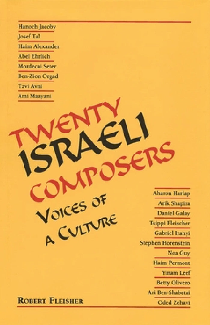 Buy Twenty Israeli Composers (English, Robert Fleisher | Shulamit Ran) — BookShops.in