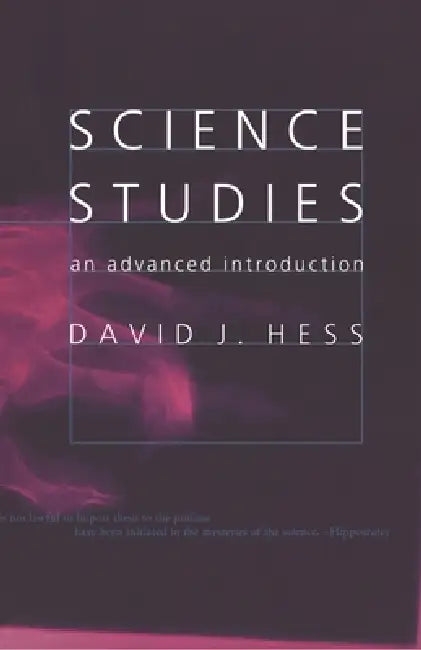 Buy Science Studies (English, David J. Hess) — BookShops.in