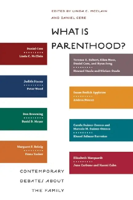 What Is Parenthood? (English, Linda C. McClain | Daniel Cere)
