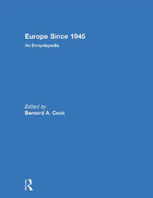 Buy Europe Since 1945 (English, Cook Bernard A.) — BookShops.in