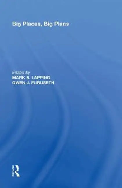 Big Places, Big Plans (English, Mark B. Lapping)