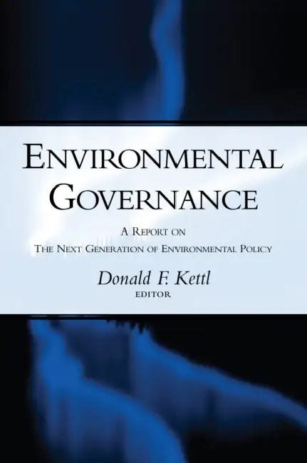 Environmental Governance (English, Donald F. Kettl)