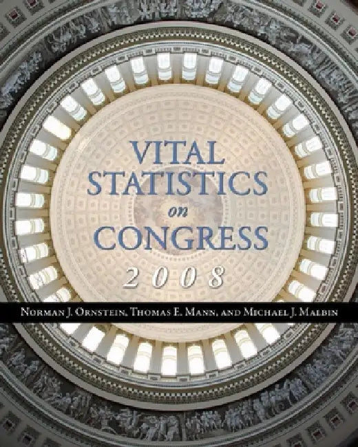Buy Vital Statistics on Congress (English, Norman J. Ornstein | Thomas E. Mann | Michael J. Malbin) — BookShops.in