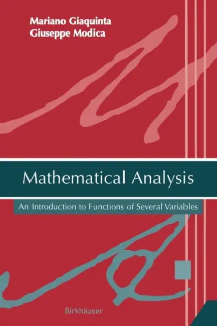 Buy Mathematical Analysis (English, Mariano Giaquinta | Giuseppe Modica) — BookShops.in