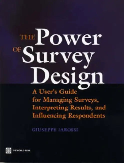 Buy The Power of Survey Design (English, Giuseppe Iarossi) — BookShops.in