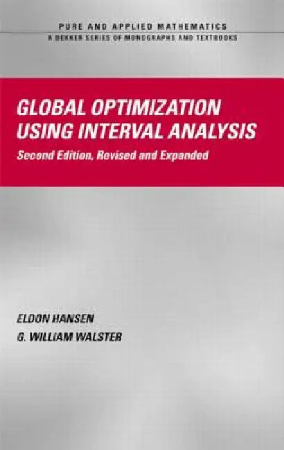 Global Optimization Using Interval Analysis (English, Eldon Hansen | G. William Walster)