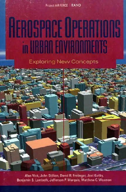 Buy Aerospace Operations in Urban Environments (English, Alan Vick | John Stillion | David R. Frelinger) — BookShops.in