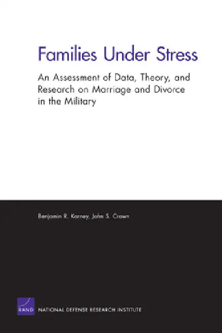 Buy Families Under Stress (English, Benjamin R. Karney | John S. Crown) — BookShops.in