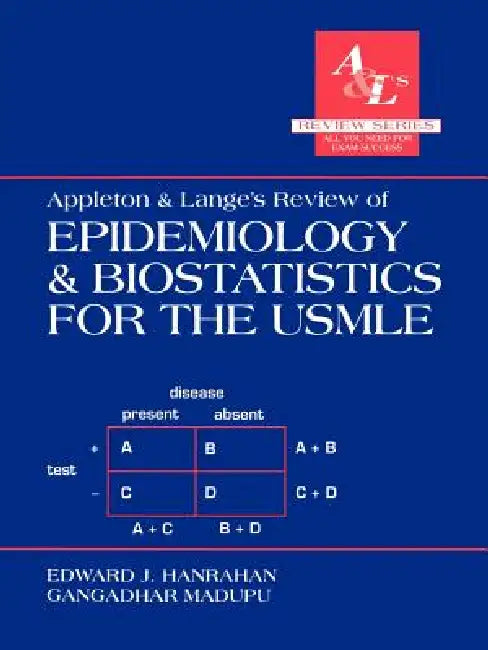 Buy Appleton & Lange's Review of Epidemiology & Biostatistics for the USMLE (English, Edward J. Hanrahan | Gangadhur Madupu) — BookShops.in