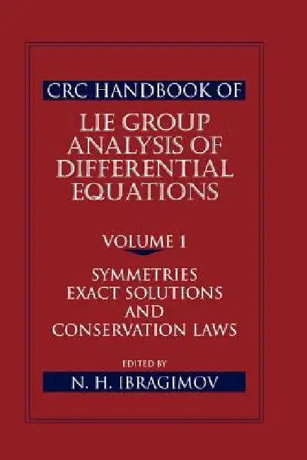 CRC Handbook of Lie Group Analysis of Differential Equations (English, Nail H. Ibragimov)