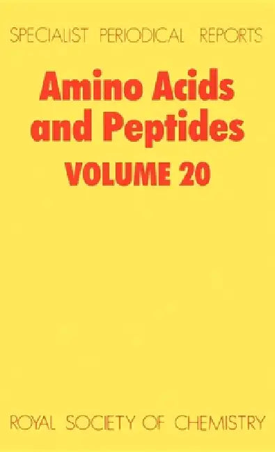 Buy Amino Acids and Peptides (English, J. H. Jones) — BookShops.in