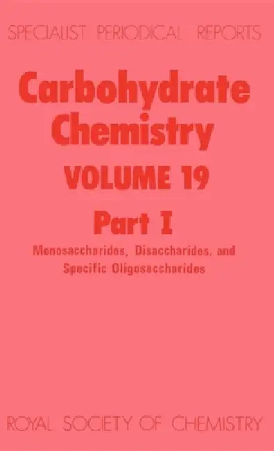 Buy Carbohydrate Chemistry (English, N. R. Williams) — BookShops.in