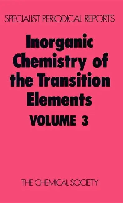 Inorganic Chemistry of the Transition Elements (English, B. F. G. Johnson)