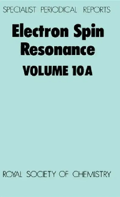 Buy Electron Spin Resonance (English, M. C. R. Symons) — BookShops.in