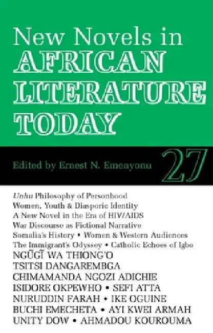 New Novels in African Literature Today – ALT 27 view 4