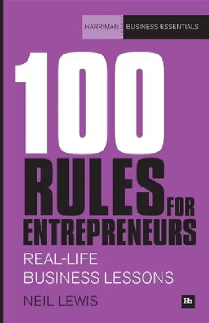 Buy 100 Rules for Entrepreneurs (English, Neil Lewis) — BookShops.in