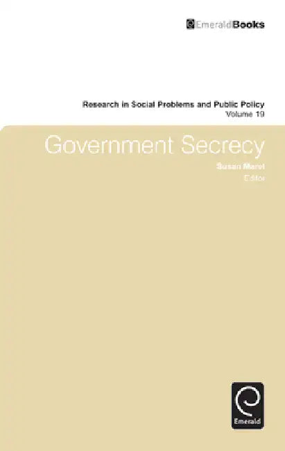 Government Secrecy (English, Susan Maret | Ted I. K. Youn)