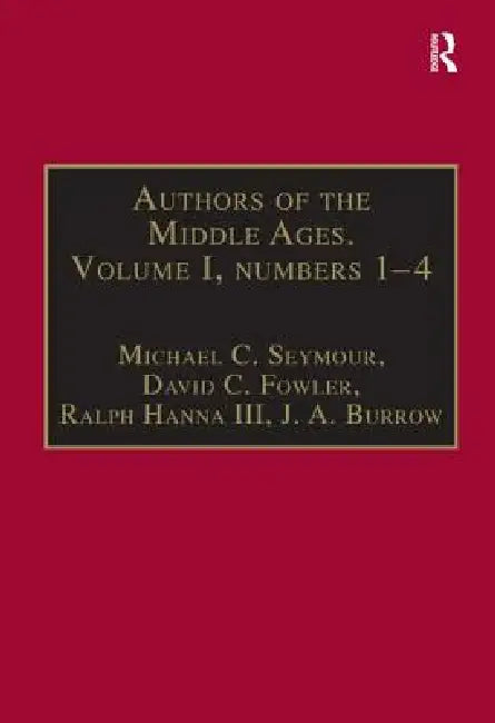 Buy Authors of the Middle Ages, Nos 1-4 | by David C. Fowler | Michael C. Seymour | J. A. Burrow | Routledge | by David C. Fowler | Michael C. Seymour | J. A. Burrow | Routledge | by David C. Fowler | Michael C. Seymour | J. A. Burrow | Routledge | by David C. Fowler | Michael C. Seymour | J. A. Burrow | Routledge | by David C. Fowler | Michael C. Seymour | J. A. Burrow | Routledge | by David C. Fowler | Michael C. Seymour | J. A. Burrow | Routledge | by David C. Fowler | Michael C. Seymour | J. A. — BookShops.in