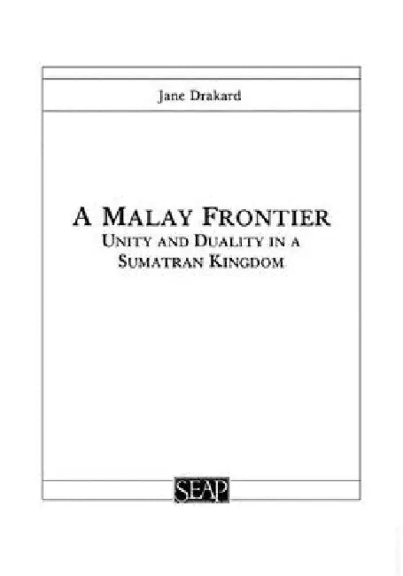 Buy A Malay Frontier (English, Jane Drakard) — BookShops.in