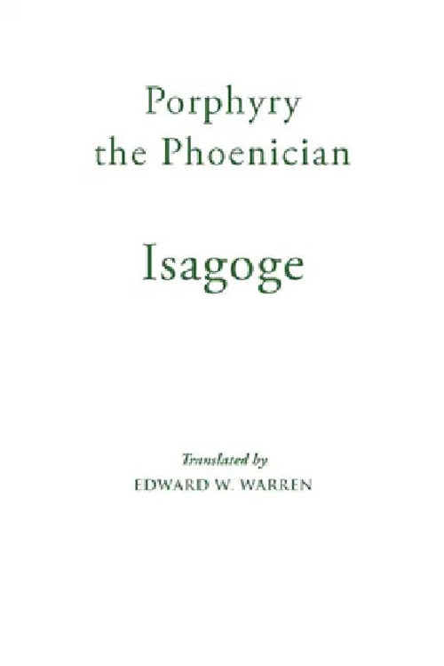Porphyry the Phoenician Isagoge – Brill Hardcover view 2