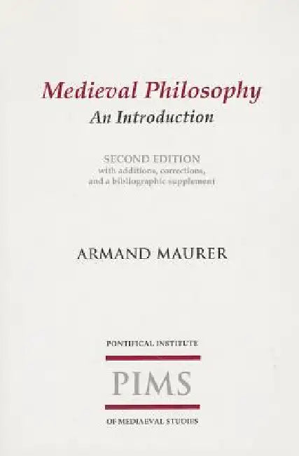 Buy Medieval Philosophy (English, Maurer) — BookShops.in