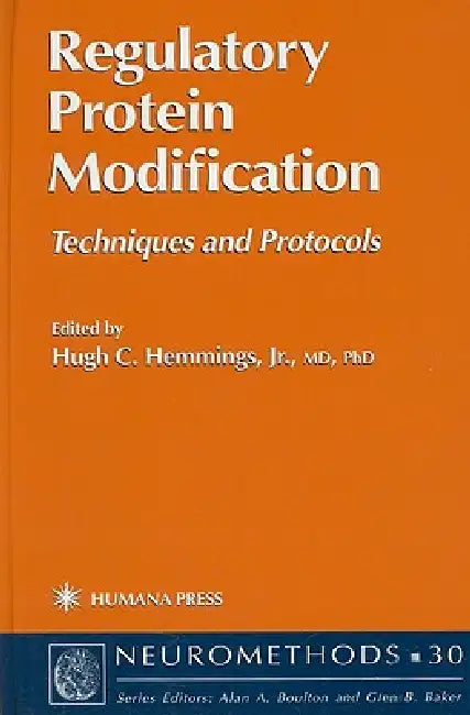 Buy Regulatory Protein Modification (English, Hugh C. Hemmings) — BookShops.in