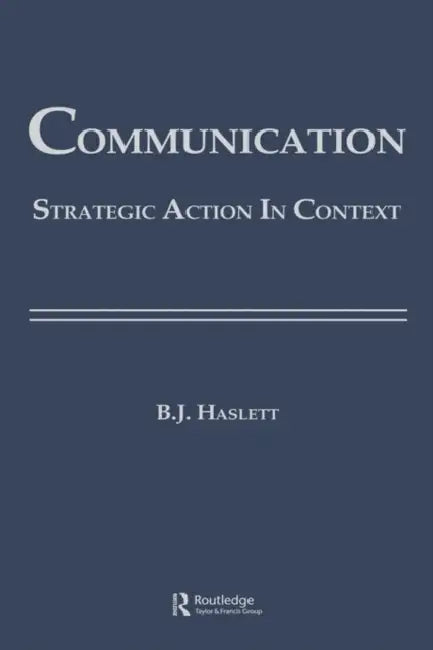 Buy Communication (English, Beth Bonniwell Haslett) — BookShops.in