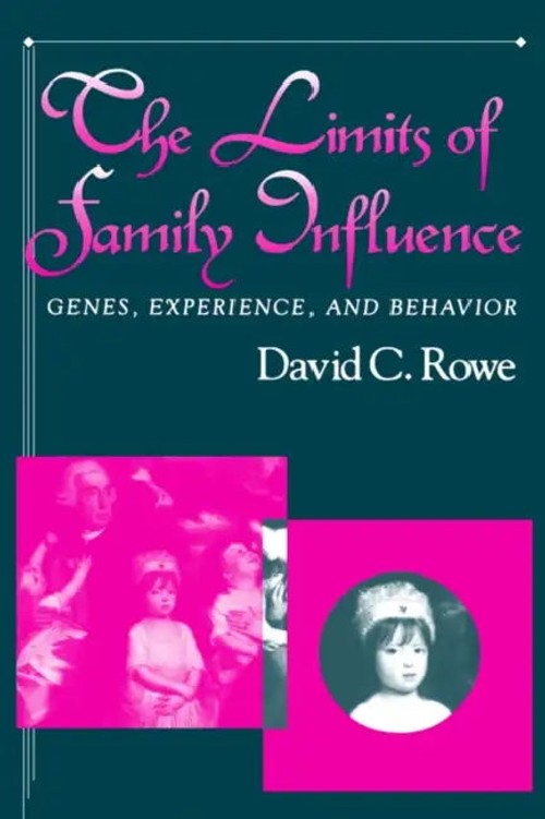 The Limits of Family Influence – David C. Rowe view 2