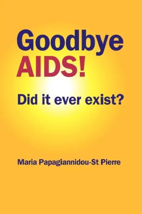 Goodbye AIDS by Maria Papagiannidou-St Pierre – Book Cover view 2
