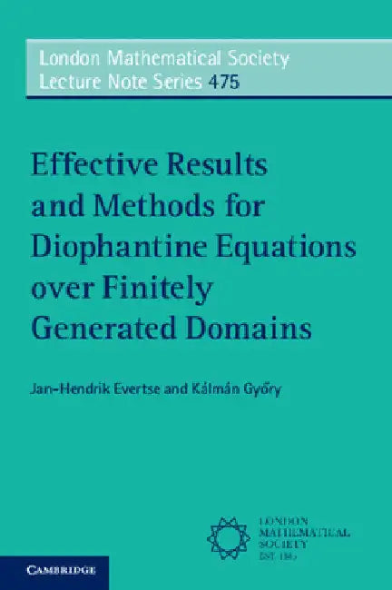 Buy Effective Results and Methods for Diophantine Equations over Finitely Generated Domains (English, Jan-Hendrik Evertse | Kálmán Győry) — BookShops.in