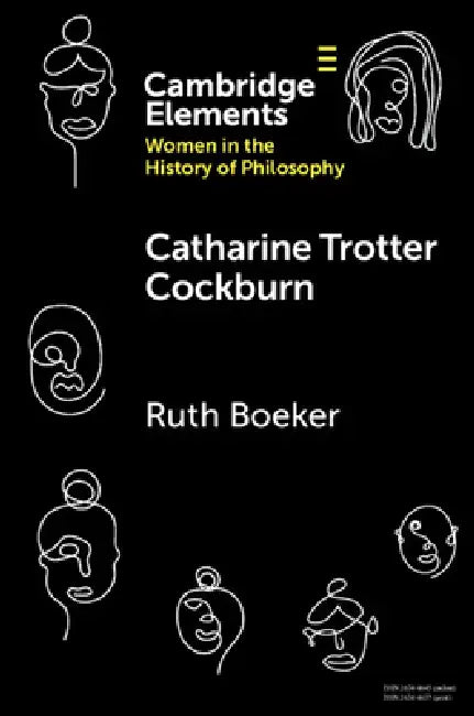 Buy Catharine Trotter Cockburn (English, Ruth Boeker) — BookShops.in