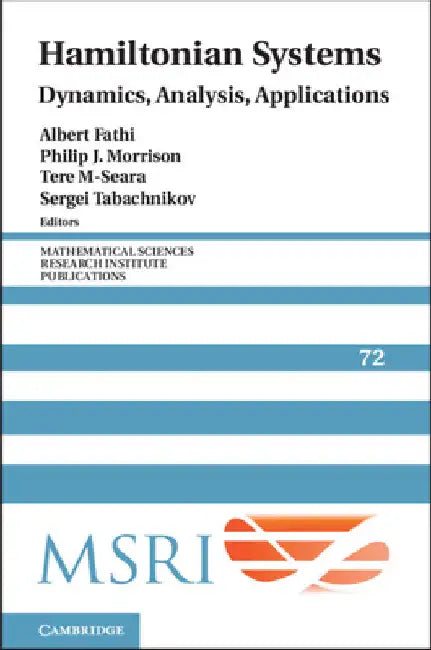 Buy Hamiltonian Systems (English, Albert Fathi | Philip J. Morrison | Tere M-Seara) — BookShops.in