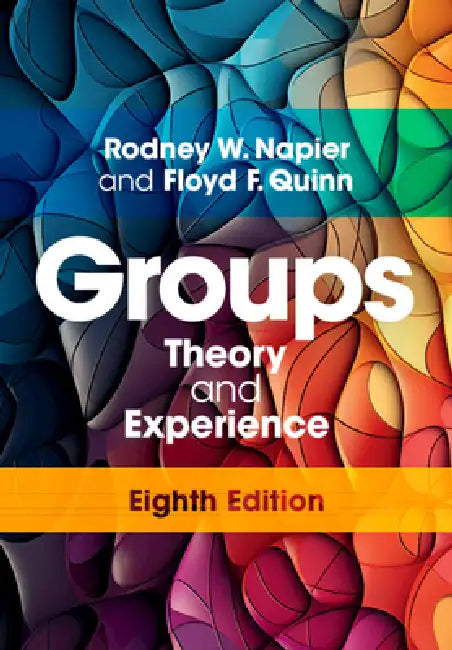 Buy Groups (English, Rodney W. Napier | Floyd F. Quinn | Matti Gershenfeld) — BookShops.in