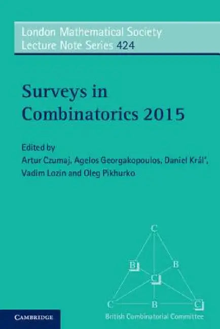 Buy Surveys in Combinatorics 2015 (English, Artur Czumaj | Agelos Georgakopoulos | Daniel Král) — BookShops.in