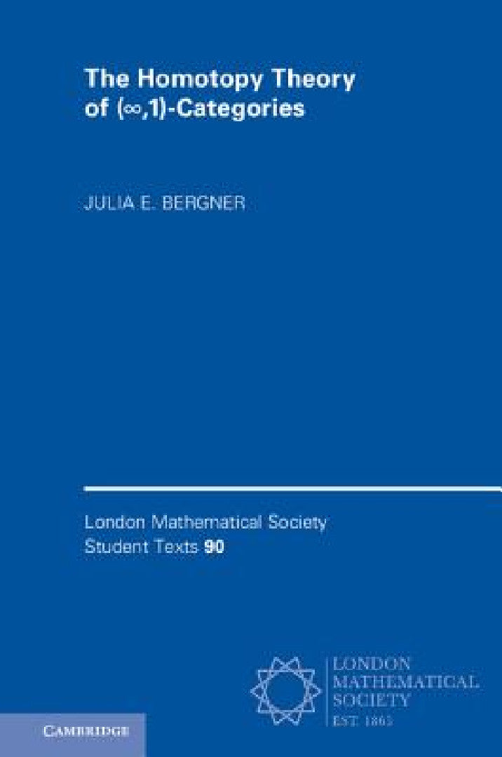 Buy The Homotopy Theory of (∞,1)-Categories (English, Julia E. Bergner) — BookShops.in